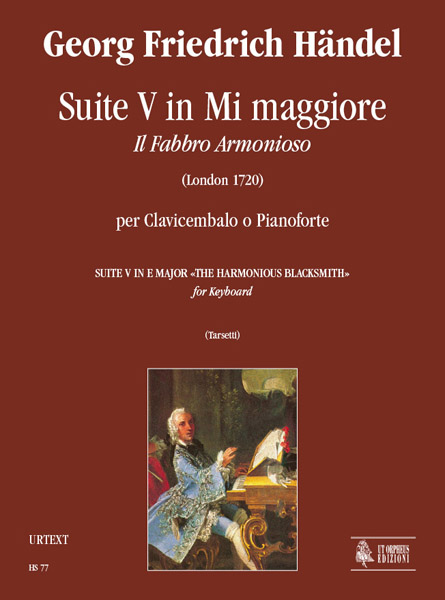 Suite mi maggiore Il Fabbro&nbsp;&nbsp;Armonioso per pianoforte&nbsp;&nbsp;The Harmonious Blacksmith