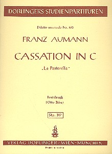 Cassation in C für Horn, Violine,  Viola und Violoncello  Studienpartitur