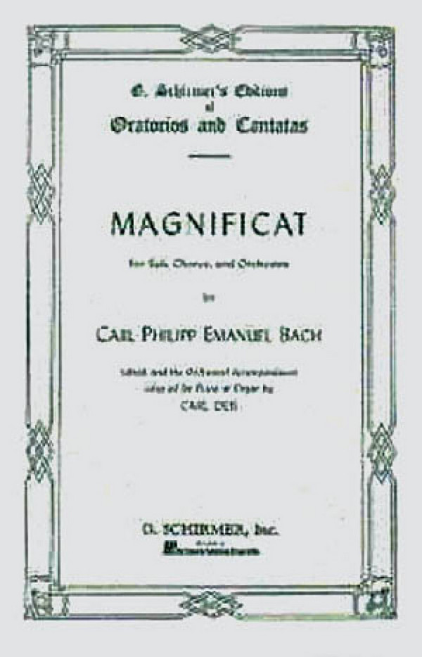 Magnificat for soli, mixed chorus and  orchestra vocal score (la/en)  Deis, Carl, ed