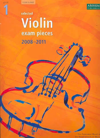 Selected Violin Exam Pieces Grade 1&nbsp;&nbsp;(2008-2011) for violin and piano&nbsp;&nbsp;