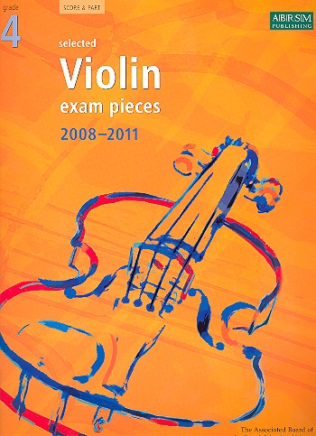 Selected Violin Exam Pieces&nbsp;&nbsp;Grade 4 (2008-2011)&nbsp;&nbsp;for violin and piano