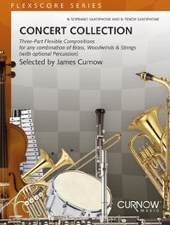 Concert Collection  for 3-part flexible ensemble, piano and percussion ad lib  Es instruments trebel clef