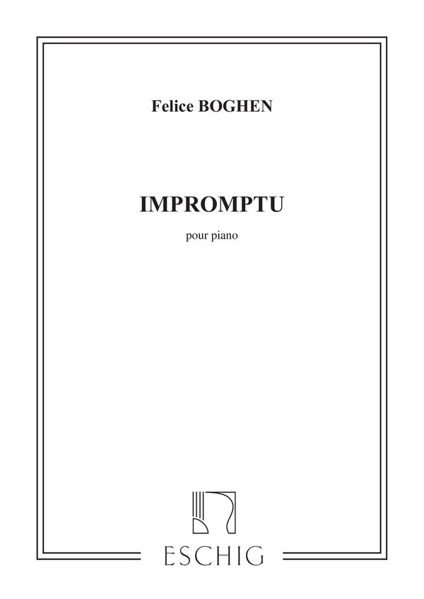 Impromptu&nbsp;&nbsp;für Klavier&nbsp;&nbsp;
