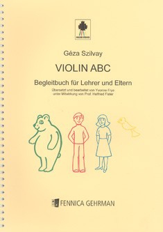 Colour Strings Violin ABC Begleitbuch für  Lehrer und Eltern (dt)  