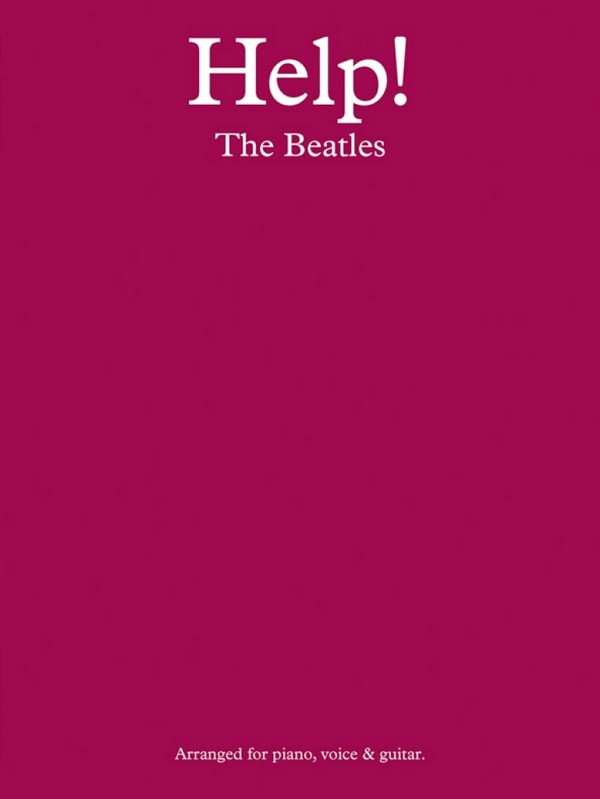 The Beatles: Help&nbsp;&nbsp;Songbook piano/vocal/guitar&nbsp;&nbsp;new edition