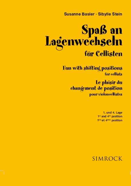 Spass an Lagenwechseln&nbsp;&nbsp;für Violoncello&nbsp;&nbsp;