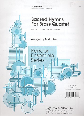 Sacred Hymns for 2 trumpets and 2 trombones&nbsp;&nbsp;&nbsp;&nbsp;