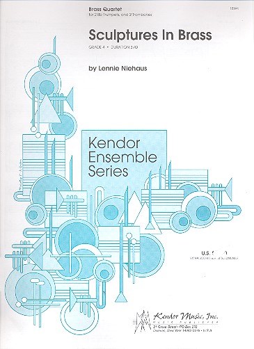 Sculptures in Brass für 2 Trompeten&nbsp;&nbsp;und 2 Posaunen&nbsp;&nbsp;Partitur und Stimmen