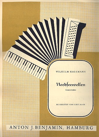 Nordseewellen Konzertwalzer&nbsp;&nbsp;für Akkordeon&nbsp;&nbsp;Mahr, Curt, Bearb.