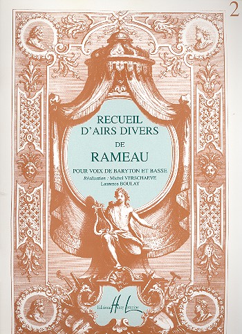 Recueil d'Airs divers vol.2&nbsp;&nbsp;pour voix de baryton et basse et&nbsp;&nbsp;piano