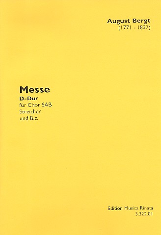 Messe für gem Chor (SAB), 2 Violinen  und Orgel  Partitur