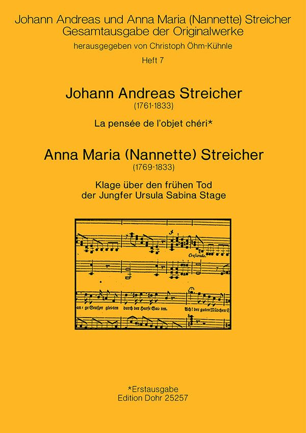 2 Werke für Gesang und Klavier&nbsp;&nbsp;&nbsp;&nbsp;