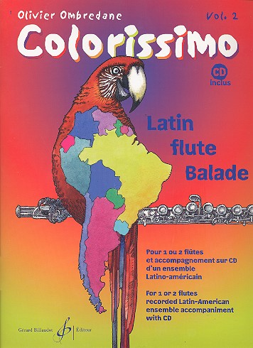 Colorissimo vol.2 (+CD)&nbsp;&nbsp;pour 1-2 flutes&nbsp;&nbsp;partition