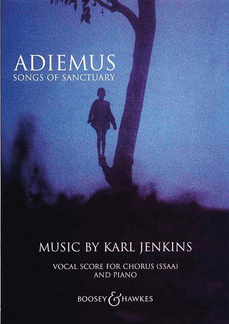 Adiemus - Songs of Sanctuary  für Frauenchor (SSAA), Blockflöte, Streicher und Schlaginstrumente (od  Klavierauszug