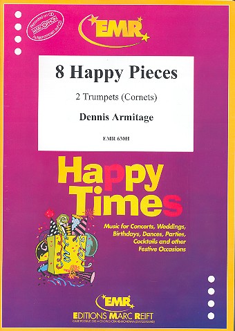 8 Happy Pieces for 2 trumpets (cornets)    
