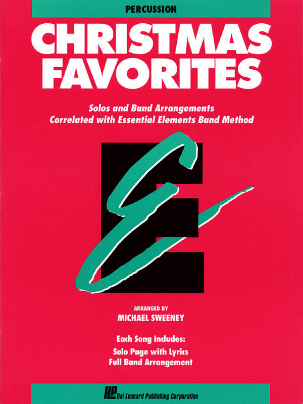 Christmas Favorites&nbsp;&nbsp;for concert band&nbsp;&nbsp;Percussion