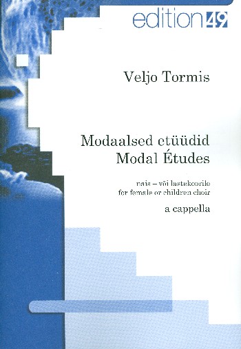 Modal Etudes  for female or children choir a cappella  score (fin/en)