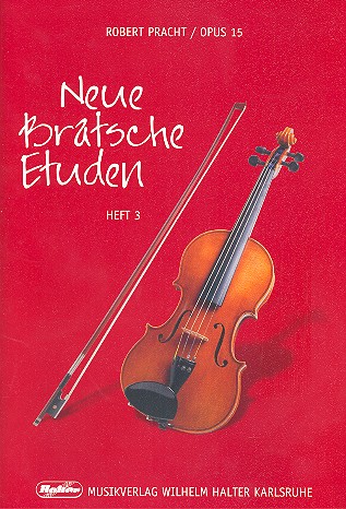 Neue Bratsche-Etüden op.15 Band 3  für Viola  