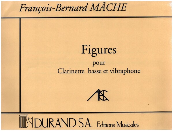 Figures&nbsp;&nbsp;pour clarinette basse et vibraphone&nbsp;&nbsp;score