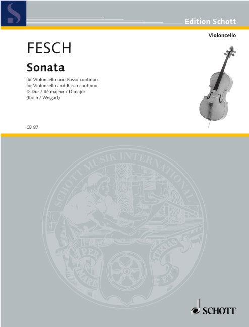 Sonata op. 13  für Violoncello und Klavier  