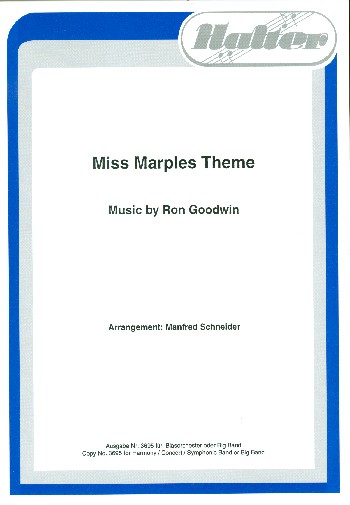 Miss Marple für Blasorchester    