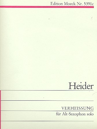 Verheissung  für Altsaxophon  
