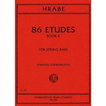 86 Etudes Vol.2  for string bass  