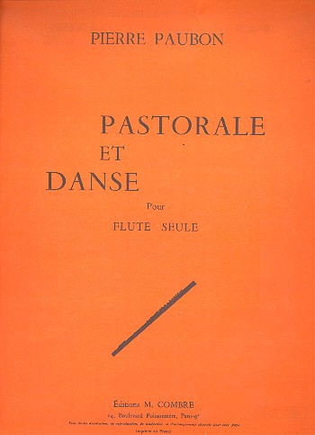 Pastorale et danse pour flute&nbsp;&nbsp;&nbsp;&nbsp;