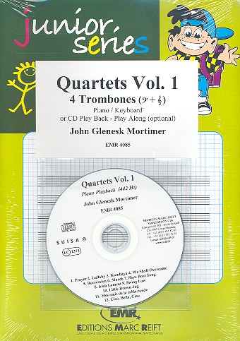 Quartets vol.1 (+CD) for 4 trombones