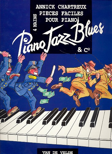 Piano Jazz Blues et Co.  pièces faciles pour piano à 4 mains  