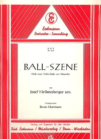 Ball-Szene nach einer Violin-Etüde  von Mayseder für Salonorchester  