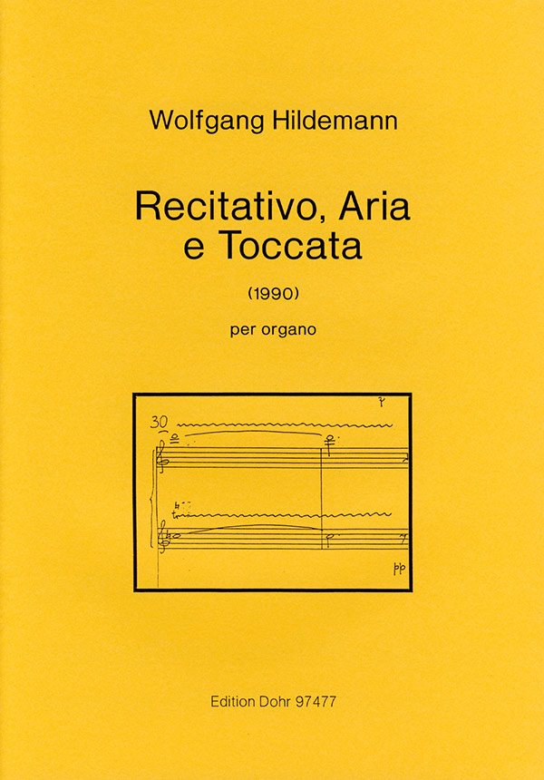 Recitativo Aria e Toccata  per organo  