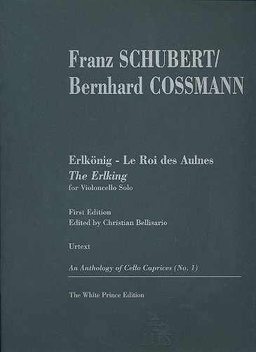 Der Erlkönig op.1 D382&nbsp;&nbsp;bearbeitet für Violoncello&nbsp;&nbsp;