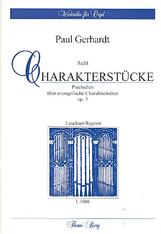 8 Charakterstücke op.3  für Orgel  Reprint