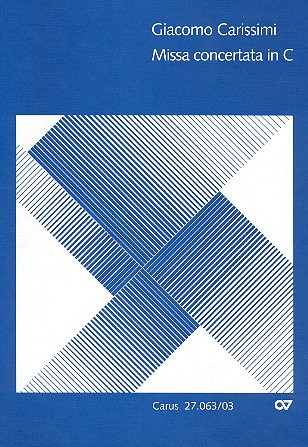 Missa concertata in C für Soli,  2 Violinen und Bc, gem Chor ad lib  Klavierauszug