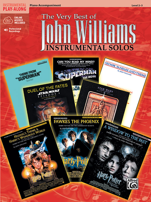 The very best of John Williams (+CD)&nbsp;&nbsp;instrumental solos&nbsp;&nbsp;piano accompaniment