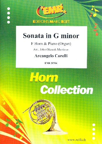 Sonata g minor for horn and piano  or organ  