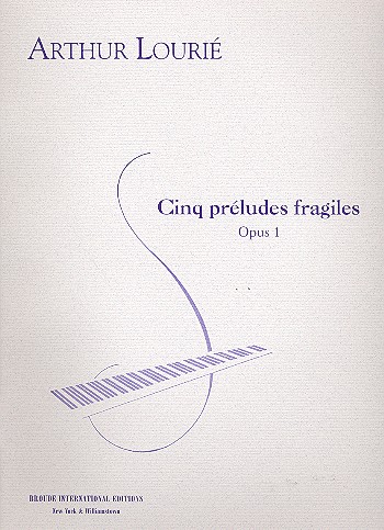 Cinq préludes fragiles op.1&nbsp;&nbsp;pour piano&nbsp;&nbsp;