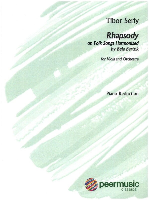 Rhapsody on Folk Songs&nbsp;&nbsp;for viola and orchestra&nbsp;&nbsp;piano reduction