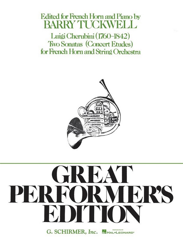 2 Sonatas for French Horn and  String Orchestra  for horn and piano