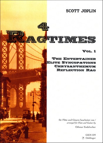4 Ragtimes vol.1  for flute and guitar  