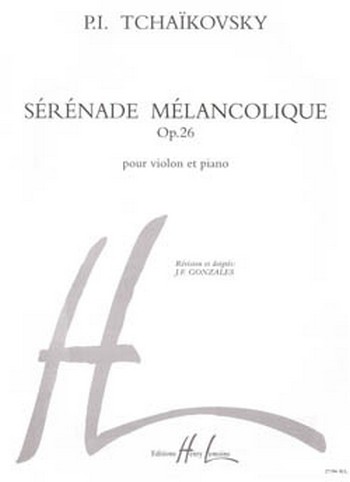 Sérénade Mélancolique op.26&nbsp;&nbsp;pour piano&nbsp;&nbsp;