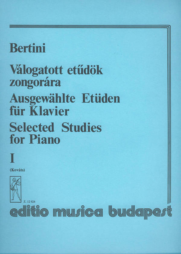 Ausgewählte Etüden Band 1  für Klavier  