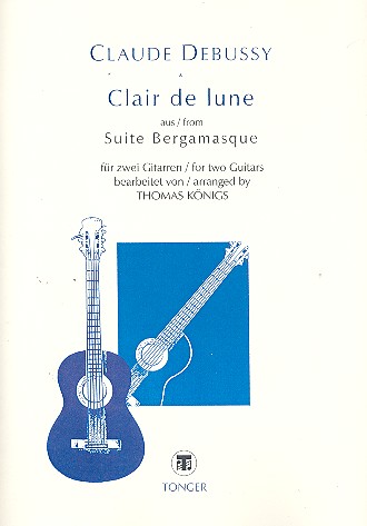 Clair de lune   für 2 Gitarren  