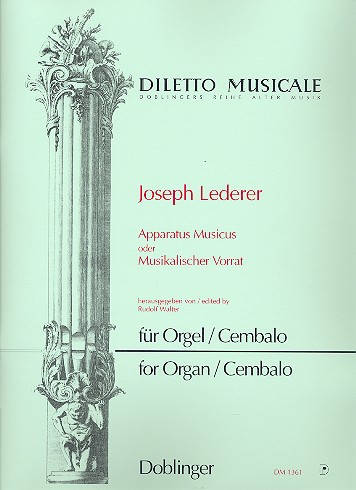 Apparatus Musicus&nbsp;&nbsp;für Orgel (Cembalo)&nbsp;&nbsp;