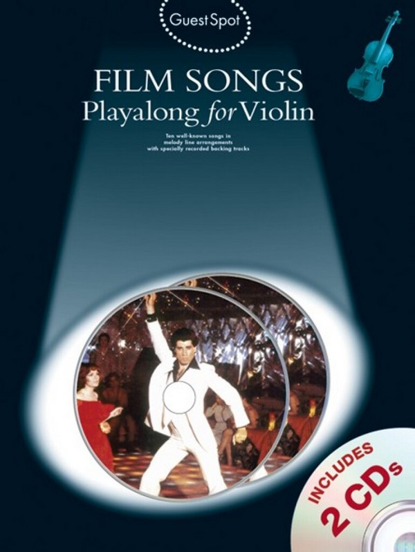 Film Songs (+CD): for violin&nbsp;&nbsp;Guest Spot Playalong&nbsp;&nbsp;
