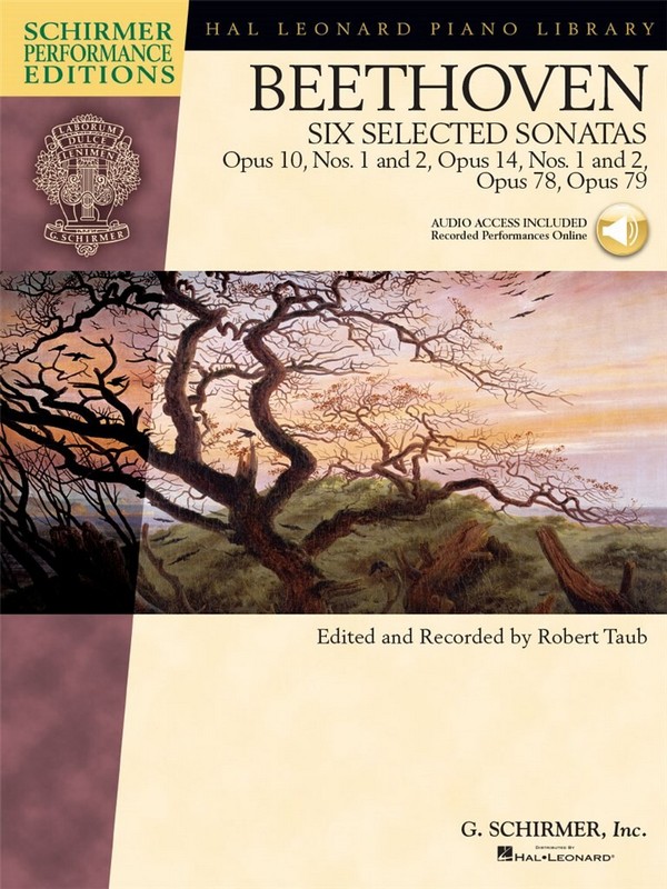 6 selected Sonatas (+ Online-Audio)  for piano  