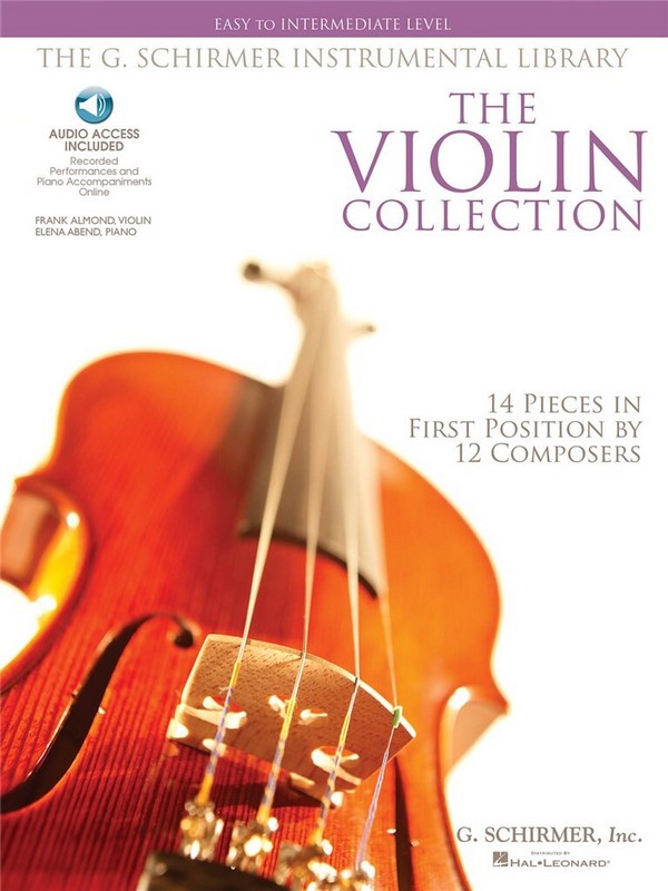 The Violin Collection easy to intermediate&nbsp;&nbsp;Level + Audio Access for violin and piano&nbsp;&nbsp;