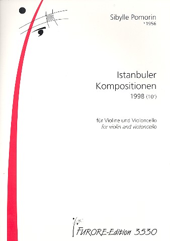 Istanbuler Kompositionen  für Violine und Violoncello  2 Spielpartituren
