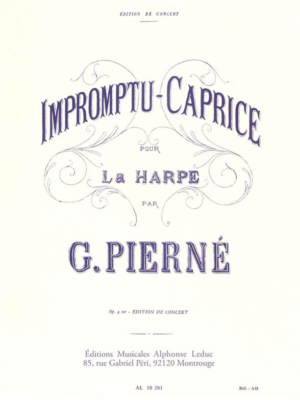 Impromptu-Caprice op.9ter für Harfe    